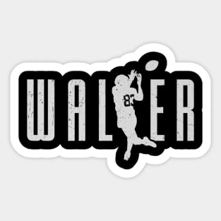 Darren Waller Las Vegas Silhouette Name Sticker